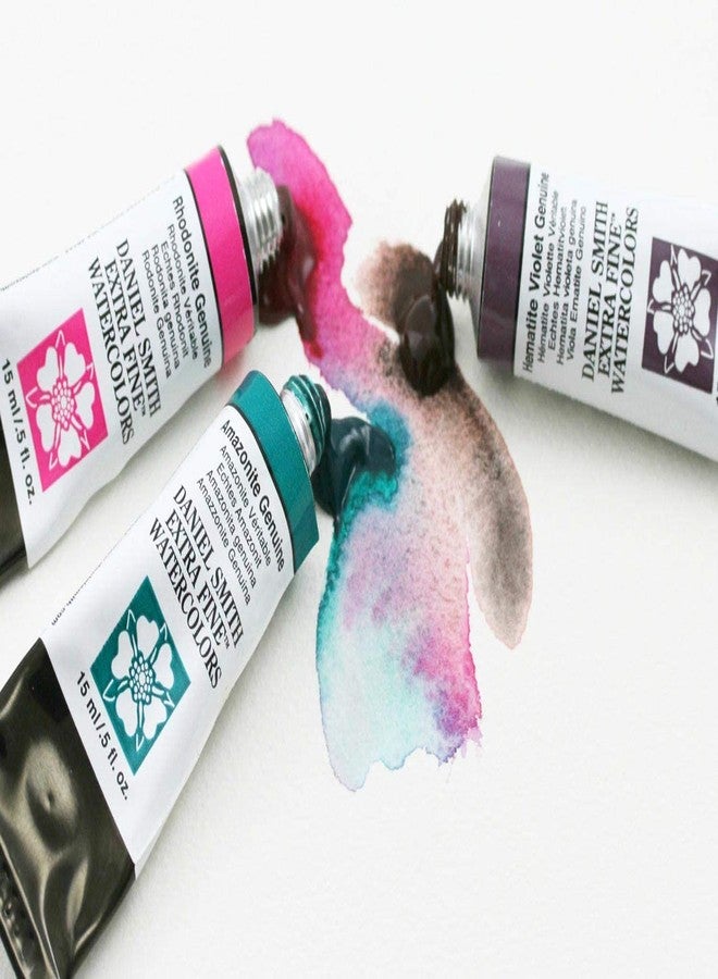 Daniel Smith 284600224 Anthraquinoid Scarlet Extra Fine Watercolor 15ml Paint Tube - Image 5